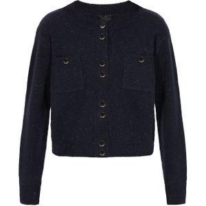 DreiMaster Klassik Gebreid vest  navy