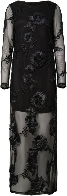 PIECES Avondjurk 'PCOffia'  zwart