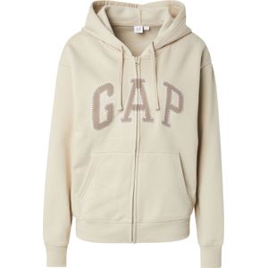 GAP Sweatvest 'Heritage'  ecru / mokka / wit