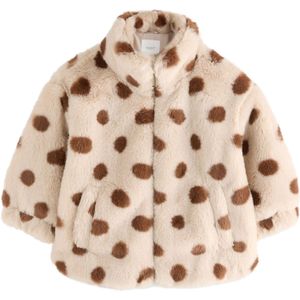 Next - Tussenjas - Bruin - Licht Gevoerd - Nepbont