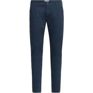 !Solid Broek 'Raul'  donkerblauw