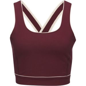 Copenhagen Studios Top  bordeaux / wit