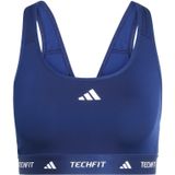 ADIDAS PERFORMANCE Sport bh  donkerblauw / wit