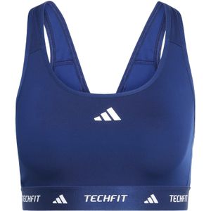 ADIDAS PERFORMANCE Sport bh  donkerblauw / wit