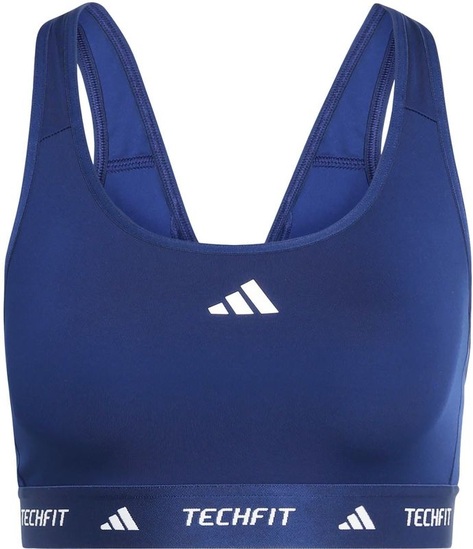 ADIDAS PERFORMANCE Sport bh  donkerblauw / wit