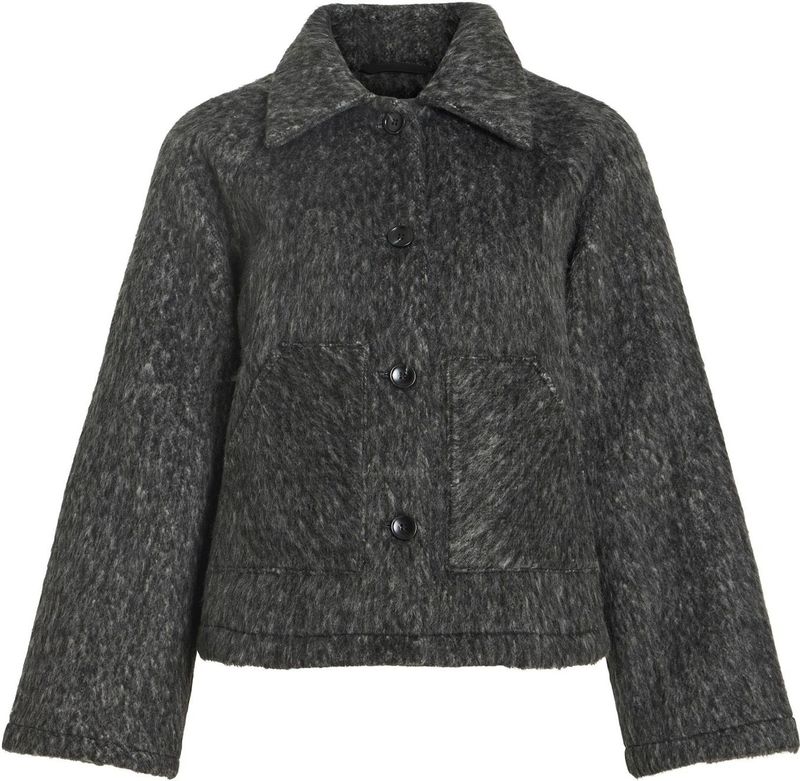 VILA - Tussenjas - Donkergrijs