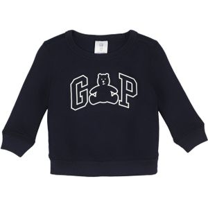 GAP Sweatshirt  marine / wit