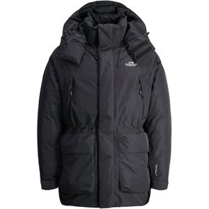 JACK & JONES Winterparka 'JORKani'  zwart / wit