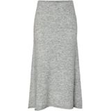 PIECES - PCPam - A-lijnrok - Grijs - 7/8 lengte