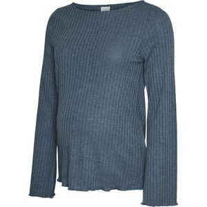 Blousetops - O-hals Top - Lange Mouwen - Regular Fit