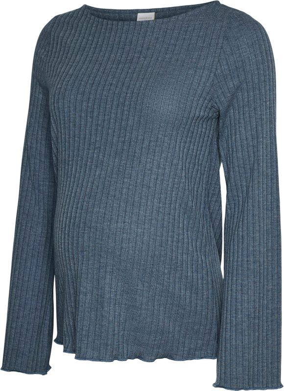 Blousetops - O-hals Top - Lange Mouwen - Regular Fit