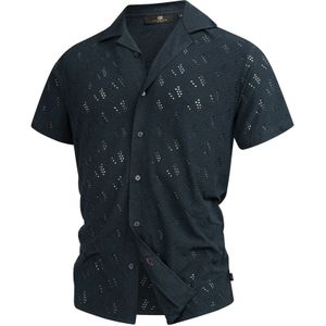 INDICODE JEANS Overhemd 'Jerry'  navy