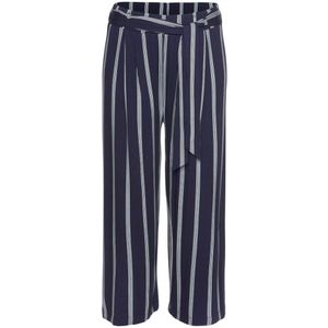 LASCANA Broek  navy / wit