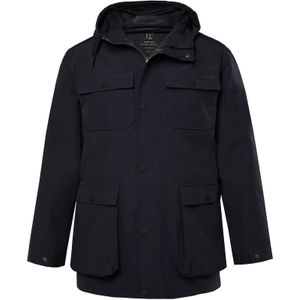 JP1880 Functionele jas  donkerblauw
