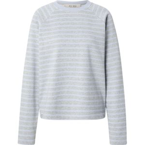 MOS MOSH Sweatshirt 'MMLidy'  duifblauw / grijs