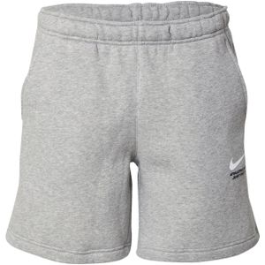 Nike Sportswear Broek  lichtgrijs / wit