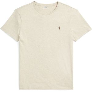 POLO Ralph Lauren Regular Fit T-shirt met Logo Expedition Dune Heather