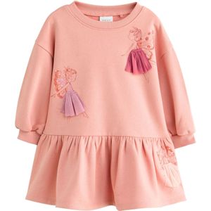 Next Jurk  sering / oranje / pitaja roze / donkerroze