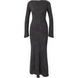 TOPSHOP Jurk 'DELILAH'  antraciet / zwart