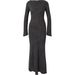 TOPSHOP Jurk 'DELILAH'  antraciet / zwart