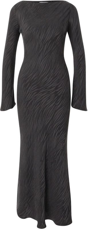 TOPSHOP Jurk 'DELILAH'  antraciet / zwart