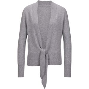 MADELEINE Gebreid vest  grijs