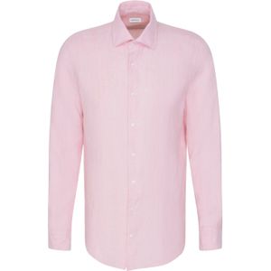 SEIDENSTICKER Zakelijk overhemd ' SMART LINEN'  rosa