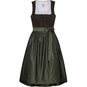 SPIETH & WENSKY Dirndl 'Felina'  olijfgroen