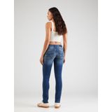 Jeans - Zena - Slimfit - Effen - Heavy Washed - 7/8 Lengte - Gevoerde Zoom/Rand