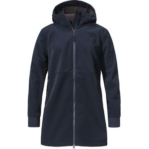 Schöffel - Urban Softshell Jk Style Suavio WMS - Outdoorjack - Blauw - Met Capuchon