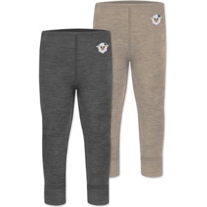 normani Onderbroek  donkerbeige / antraciet / wit