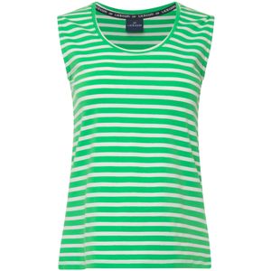 LAURASØN Shirt  groen / wit