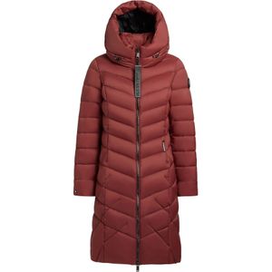 khujo Wintermantel 'Odana3'  donkerrood
