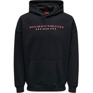 Only & Sons Sweatshirt 'ONSACDC'  rood / zwart / wit