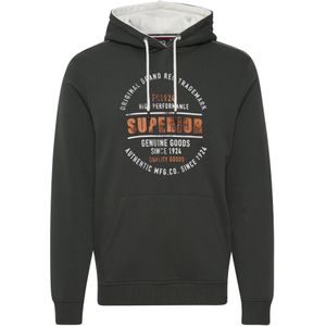 FQ1924 Sweatshirt 'THORIN'  donkergroen / gemengde kleuren