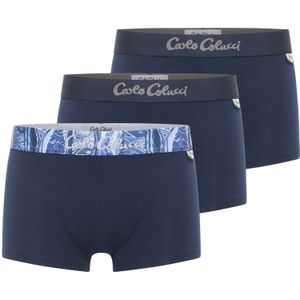 Carlo Colucci Boxershorts 'Eccel'  navy / wit