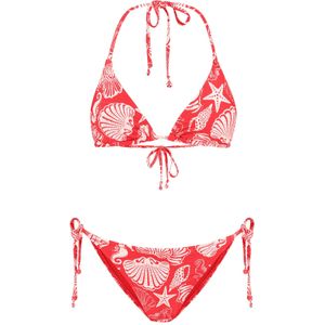 Shiwi Bikini 'Liz'  rood / wit