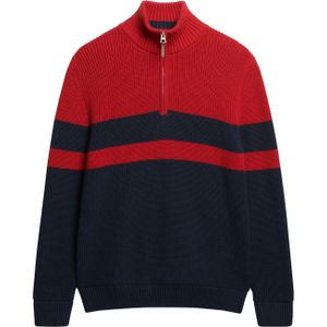 Superdry - Cotton Classics Stripe Henley - Trui - Slim Fit