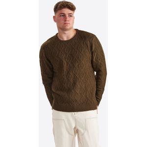 Dxnmxrk Trui 'DXDiego'  olijfgroen