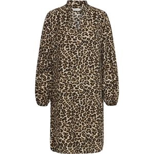 b.young Jurk 'Hinva'  beige / bruin / zwart