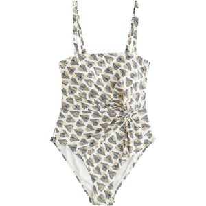 Next Badpak  goud / zwart / wit