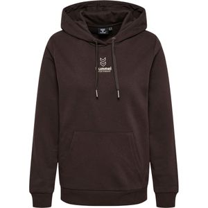 Hummel Sportief sweatshirt 'OLIVIA'  chocoladebruin / wit