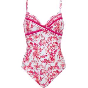 OLYMPIA Badpak  abrikoos / pink / donkerroze / wit
