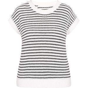 Gaya Trui 'Fashion Look'  zwart / wit
