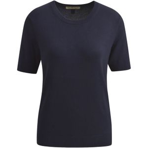 Smith&Soul - Trui - Navy - Halve Mouw - Normale Pasvorm