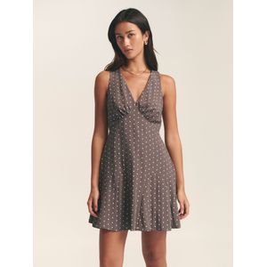 St MRLO Zomerjurk 'Sita'  taupe / wit