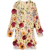 VERO MODA Jurk 'VMCamy'  geel / groen / rood / wit