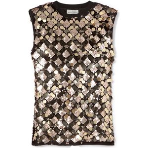 Lola Casademunt Top  goud / zilver