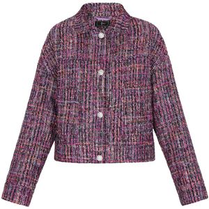 faina Tussenjas  mauve / lavendel / zwart