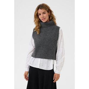 Cream Trui 'Starfi'  grijs gemêleerd